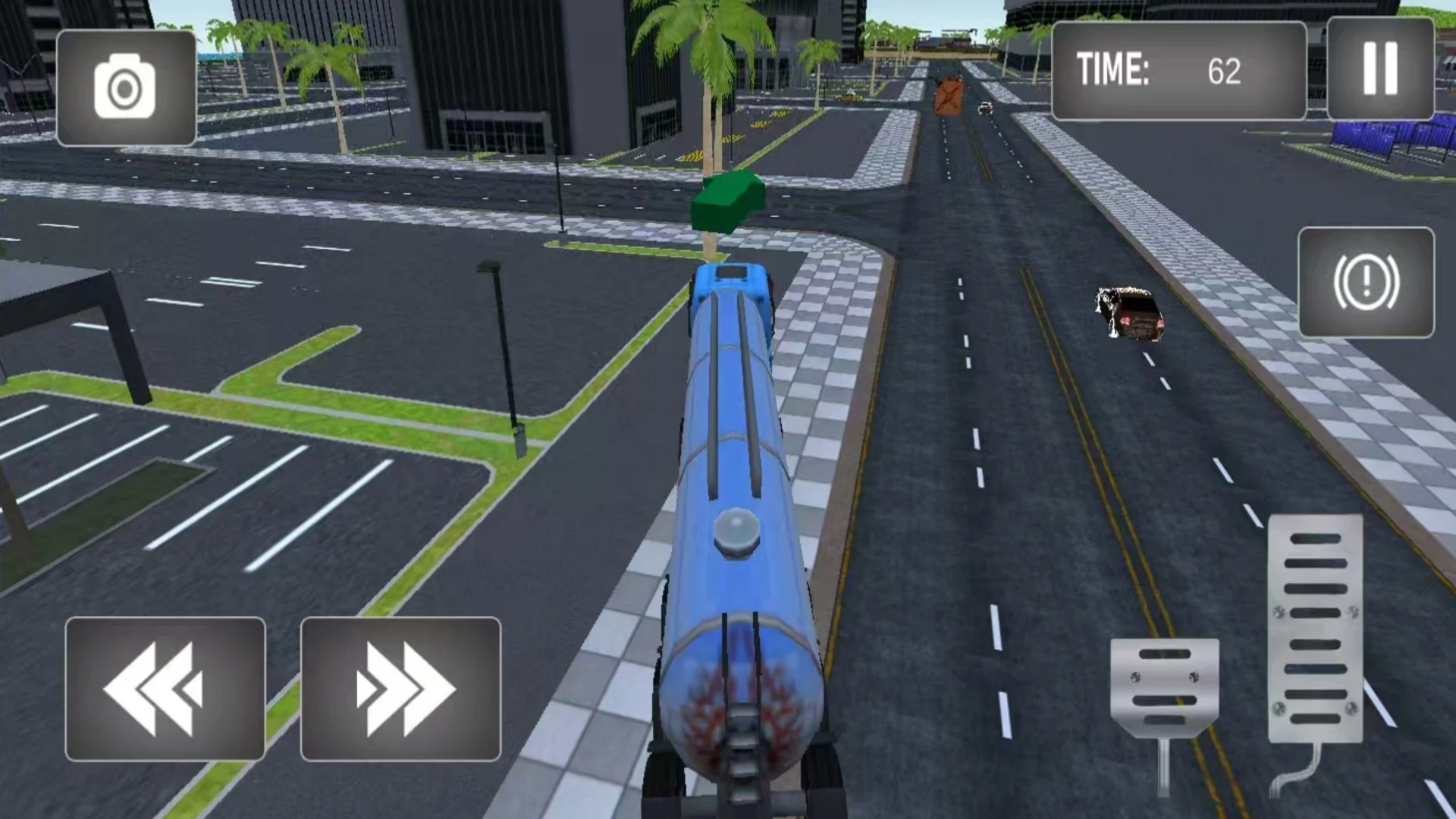 Oil Tanker Truck Parking Game screenshot