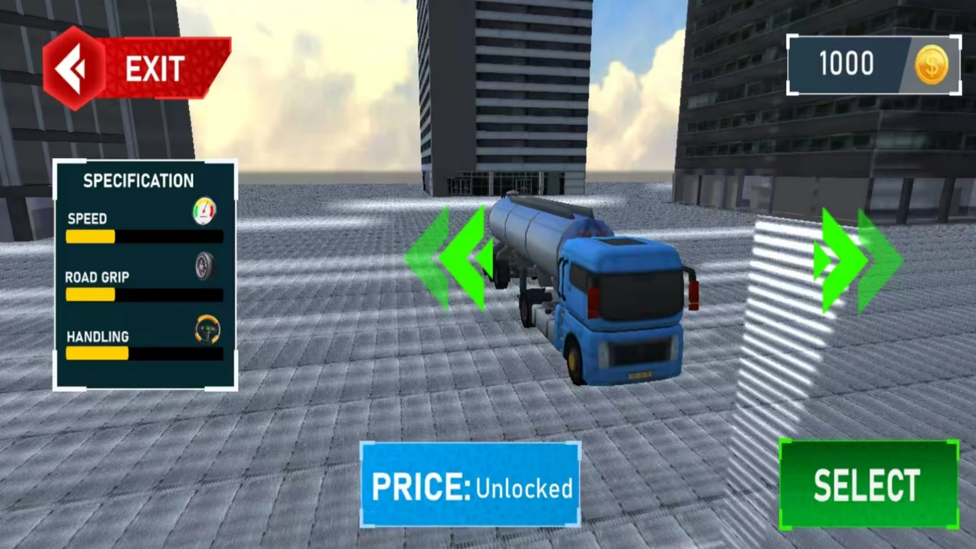 Oil Tanker Truck Parking Game screenshot