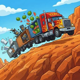 Hill Cargo Trucker: Offroad icon